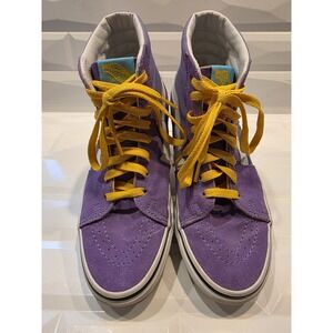 Vans Sk8-Hi The Simpsons Sneakers Lisa Simpson For President Shoes Size‎ M5.5 W7